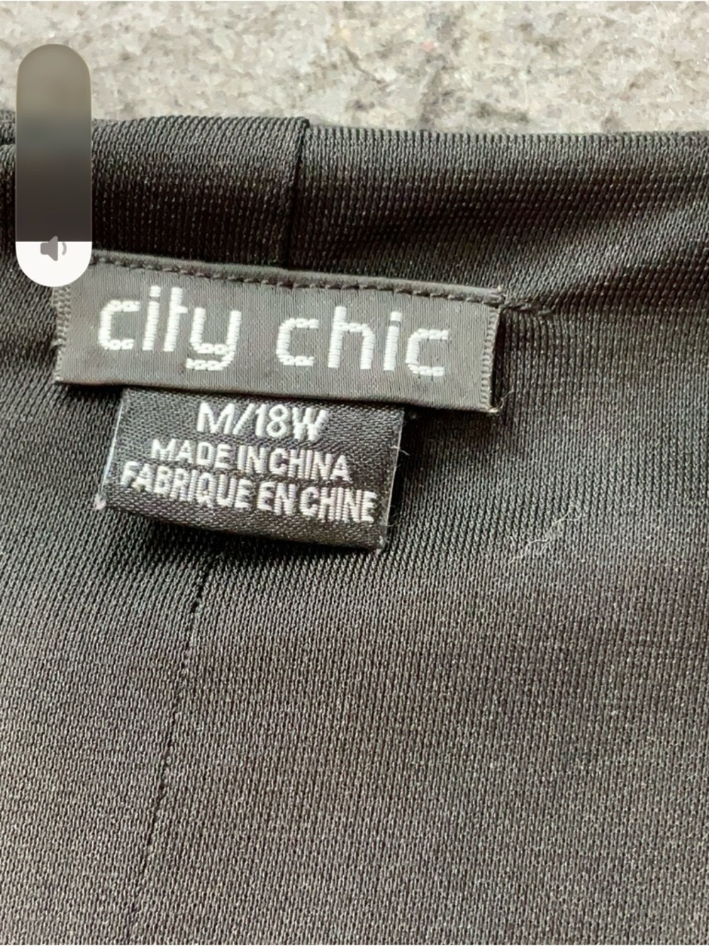 City Chic Black Ruched Zip-Front body con Dress - Picture 3 of 8